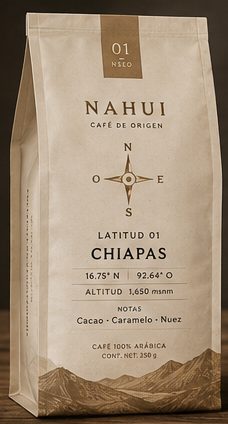 Bolsa NAHUI Chiapas, 250 g