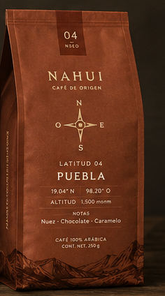 Bolsa NAHUI Puebla, 250 g